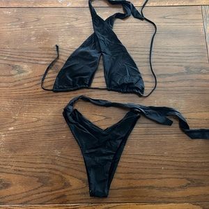 Aurelle Swimsuit in Ella Black